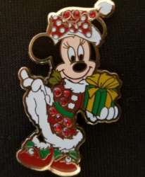 26407 - Christmas 2008 - Jeweled Christmas Minnie Holding a Present alternate image