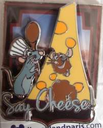 957 - Disneyland Paris Core Pins - Ratatouille - Say Cheese - Disneyland Resort Paris alternate image