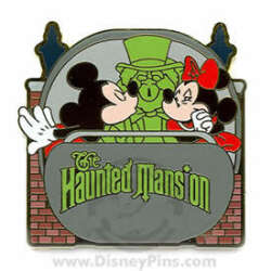 Mickey, Minnie and Phineas in a Haunted Mansion Doom Buggy