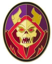 22105 - Two-Toned Disney Villain Pin Set - The Horned King - Disney Store US alternate image