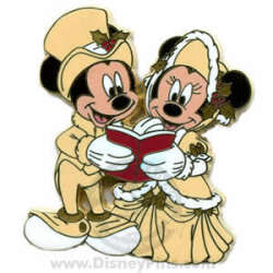 22126 - Victorian Carolers - Mickey and Minnie alternate image
