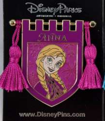 Tasseled Princess Tapestry / Banner Collection - Anna - MLT