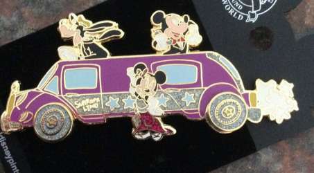 994 - Superstar Limo - Mickey, Minnie, and Goofy with Limo - Disneyland Resort alternate image