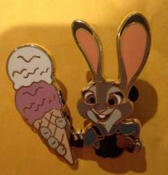 9477 - (PTD) Pin Trader's Delight Series - Judy Hopps - Disney Studio Store Hollywood / Soda Fountain alternate image