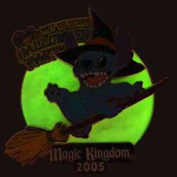 'Mickey's Not So Scary Halloween Party (MNSSHP) 2005 - Stitch as Witch - WDW'
