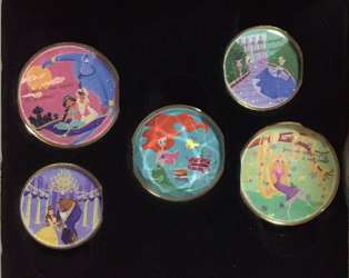 8339 - Princess Circle Quotes - Aladdin, Beauty and the Beast, Little Mermaid, Cinderella and Tangled - Disney Store Japan alternate image