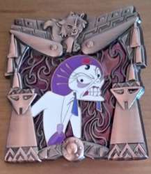 507 - Villainous Stained Glass Frames Series - Yzma - Disney Studio Store Hollywood / Soda Fountain alternate image