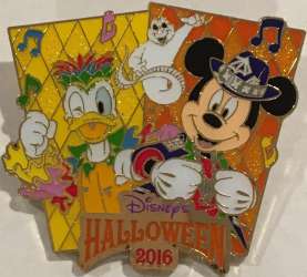 Halloween 2016-Donald Duck and Mickey Mouse