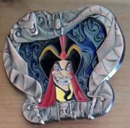 506 - Villainous Stained Glass Frames Series - Jafar - Disney Studio Store Hollywood / Soda Fountain alternate image