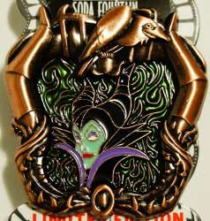 1004 - Villainous Stained Glass Frames Series - Maleficent - Disney Studio Store Hollywood / Soda Fountain alternate image