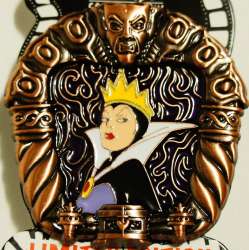 1007 - Villainous Stained Glass Frames Series - Evil Queen - Disney Studio Store Hollywood / Soda Fountain alternate image