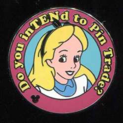 DLR Hidden Mickey Series 2010: Alice In Wonderland &#039;TEN&#039; Collection - Did You InTENd to Pin Trade? - DLR
