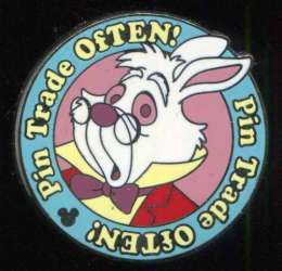 17336 - DLR Hidden Mickey Series 2010: Alice In Wonderland 'TEN' Collection - Pin Trade OfTEN! - Disneyland Resort alternate image