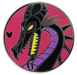 22980 - 2015 Hidden Mickey - Dragons - Dragon Maleficent - Walt Disney World alternate image