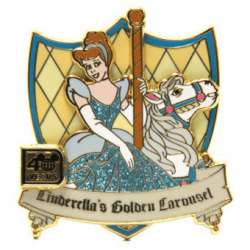 23025 - 40th Anniversary of Walt Disney World - Attraction Collection - Cinderella's Golden Carousel - Walt Disney World alternate image