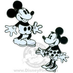 Vintage Mickey and Minnie