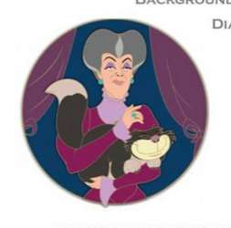 22458 - Dark Tales Series - Cinderella (Lady Tremaine and Lucifer) - Disney Studio Store Hollywood / Soda Fountain alternate image