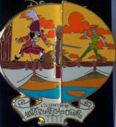 Adventure on the High Seas - Peter Pan &amp; Captain Hook Walt Disney Art Classics 2003 - DCL