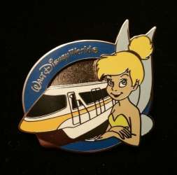 'Monorail Magic Mystery Collection - Tinker Bell - Monorail Peach(?) - Chaser - WDW'