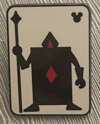 2018 Hidden Mickey - Alice in Wonderland Cards - Ace of Diamonds - WDW