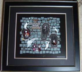 Brick Background (Framed 4 Pin Set)