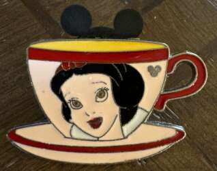 2374 - 2009 Hidden Mickey - Princess Tea Cups - Snow White - Disneyland Resort alternate image