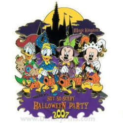 'Mickey's Not So Scary Halloween Party (MNSSHP) 2007 - Jumbo Pin - WDW'