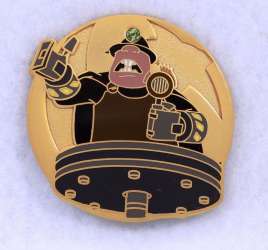 5867 - Pixar Party 2016 - John Ratzenberger Mystery Set - The Incredibles - Underminer Chaser - Walt Disney World alternate image