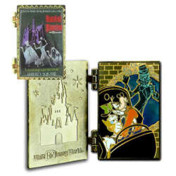 24076 - Walt Disney World Hinged Attraction Posters - Haunted Mansion - Goofy and Donald - Walt Disney World alternate image