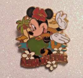Minnie Mouse - Aloha Welcome