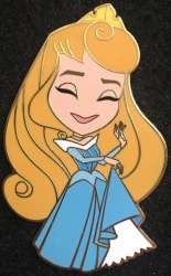 24300 - Princess Cuties Collection - Sleeping Beauty — Aurora in Blue (SURPRISE) - Disney Studio Store Hollywood / Soda Fountain alternate image