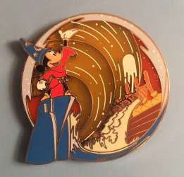 20246 - December 2017 Park Pack - Sorcerer's Apprentice - Version #5 - Yellow Waves - Disney Store US alternate image