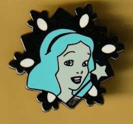 20361 - 2007 Hotel Hidden Mickey - Snowflake - The Blue Fairy - Disneyland Resort alternate image