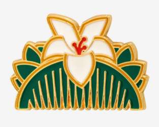 24462 - BoxLunch - Disney - Mulan Hair Comb - Loungefly alternate image