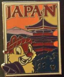 12299 - 2008 Hidden Mickey - Chip & Dale Postcards - Japan - Disneyland Resort alternate image