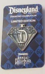 11350 - Disneyland 60th Anniversary - Annual Passholder Hinged Diamond Collection - Matterhorn Yeti - Disneyland Resort alternate image