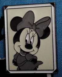 57002 - PWP Collection - Black and White Snapshots - Minnie Mouse - Walt Disney World alternate image