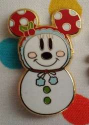Mickey and Minnie as Snowmen - Minnie - MLT