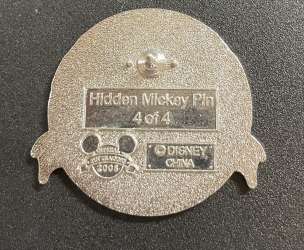 24847 - WDW Hidden Mickey Series 2008: Pin Trading Around the World - Orange Logo - Walt Disney World alternate image