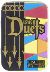 Disney Duets Tin Pin Series - Pin of the Month: Captain Hook and Peter Pan - MLT