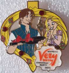 21367 - Mickey's Very Merry Christmas Party (MVMCP) 2015 - Rapunzel and Flynn - Walt Disney World alternate image