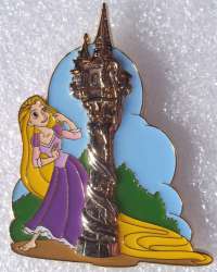 23484 - Rapunzel at Disneyland - Rapunzel at Tower in Princess Fantasy Faire - Walt Disney Imagineering alternate image