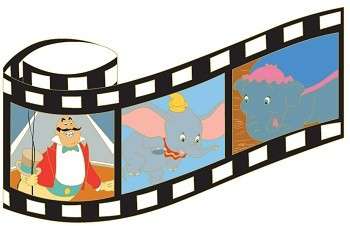 14747 - Film Strips - Dumbo (Surprise) - Disney Studio Store Hollywood / Soda Fountain alternate image