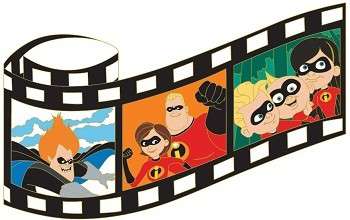 14748 - Film Strips - The Incredibles - Disney Studio Store Hollywood / Soda Fountain alternate image