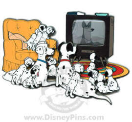 'Featured Artist Collection - Chris Chapman - 101 Dalmatians Jumbo - DLR'