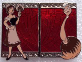 20311 - Beauty and the Beast 25 Enchanted Years Reveal and Conceal Mystery Set - Babette the Feather Duster alternate image