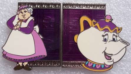 20324 - Beauty and the Beast 25 Enchanted Years Reveal and Conceal Mystery Set - Human Mrs. Potts alternate image