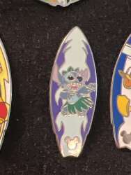 25419 - Cast Lanyard Series III - Character Surfboards - Stitch - Disneyland Resort alternate image