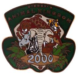 '2000 Dated Year Pins - Disney's Animal Kingdom 2000 - WDW'