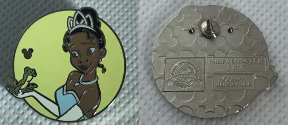 2019 Hidden Mickey - Princesses - Tiana - WDW